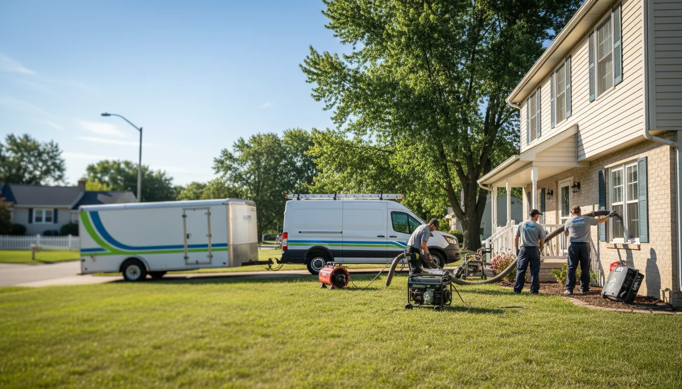 Flooded Basement Restoration And Cleanup With Repair in Terrace Park, OH near me